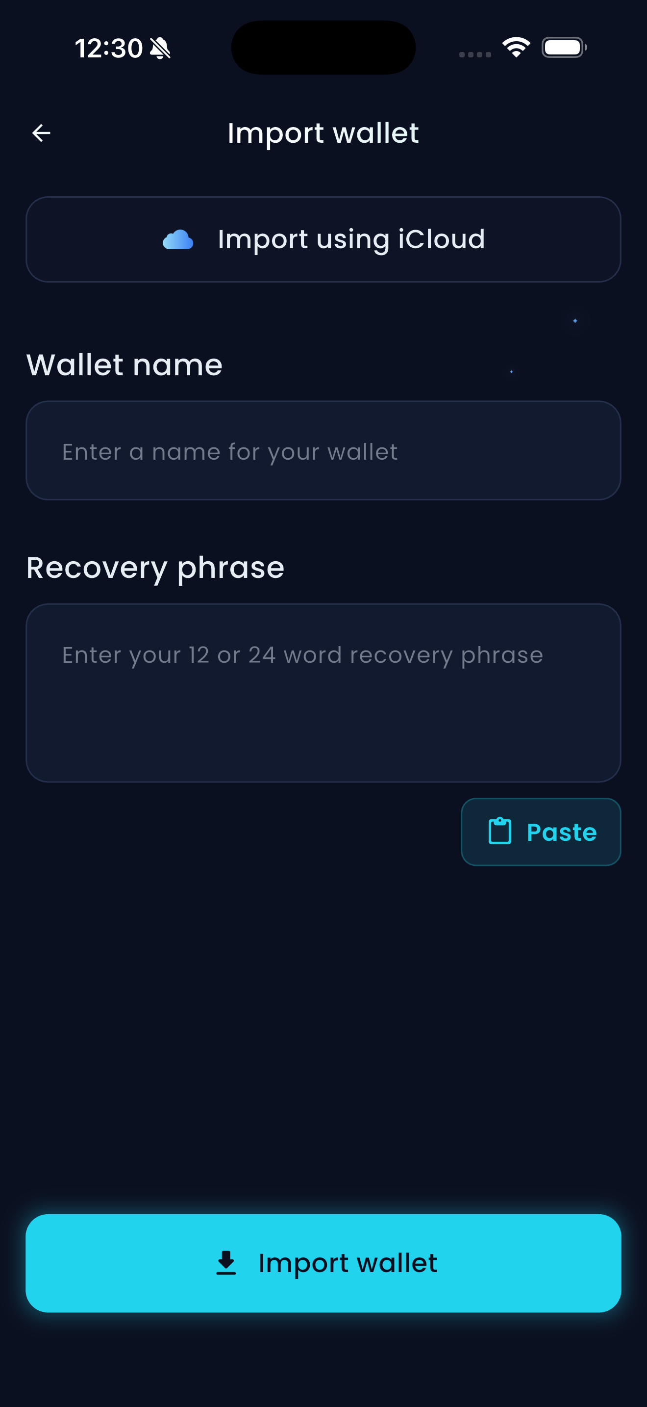 PTERI Wallet Screen 18
